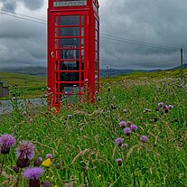 Britische Telefonzelle