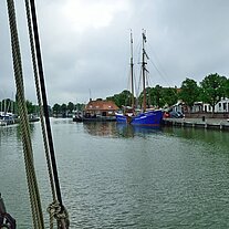 im Hafen von Medemblik