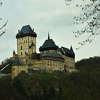 Ansicht Burg Karlstein