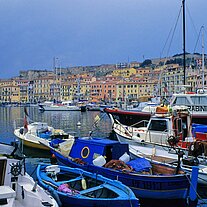 Der Hafen von Portoferraio