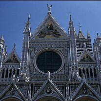 Der Dom von Siena Fassade
