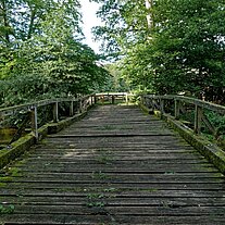 Holzbrücke über die Örtze