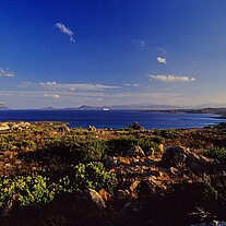 Blick in die Bucht von Olbia