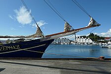The Zephyr in Tananger Harbour The Zephyr in Tananger Harbour