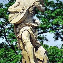 Statue -  Mandolinenspieler