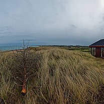 unser Ferienhaus an der Küste