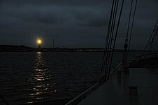 Der Leuchtturm von Terschelling begrüßt uns