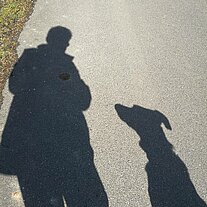 Leo und ich Schatten