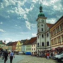 Marktplatz von Loket