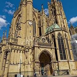 Kathedrale von Metz Eingang