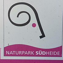 Schild Naturpark Südheide