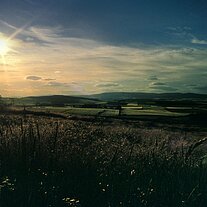 Sonne bei North Berwick