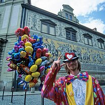 Luftballon - Mann