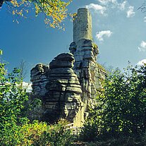 Die Burg Weißenstein