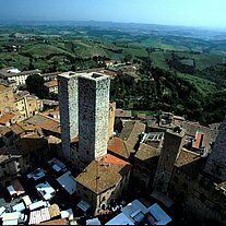 San Gimignano von oben