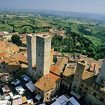 San Gimignano von oben