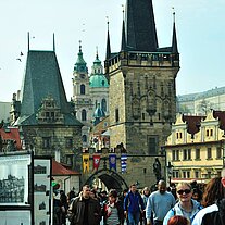 auf der Karlsbrücke