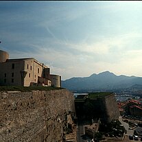 Blick von der Zitadelle nach Calvi